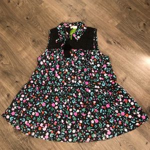 NWT Kate Spade Greenhouse Lace Yoke Top